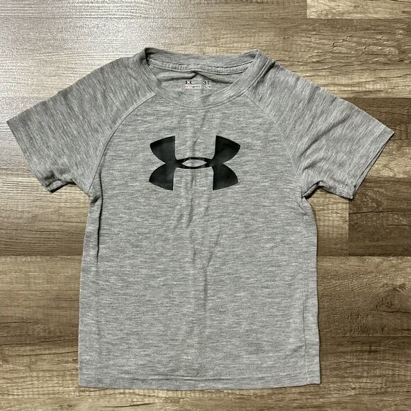 Under Armour Light Gray Shirt - Picture 1 of 3